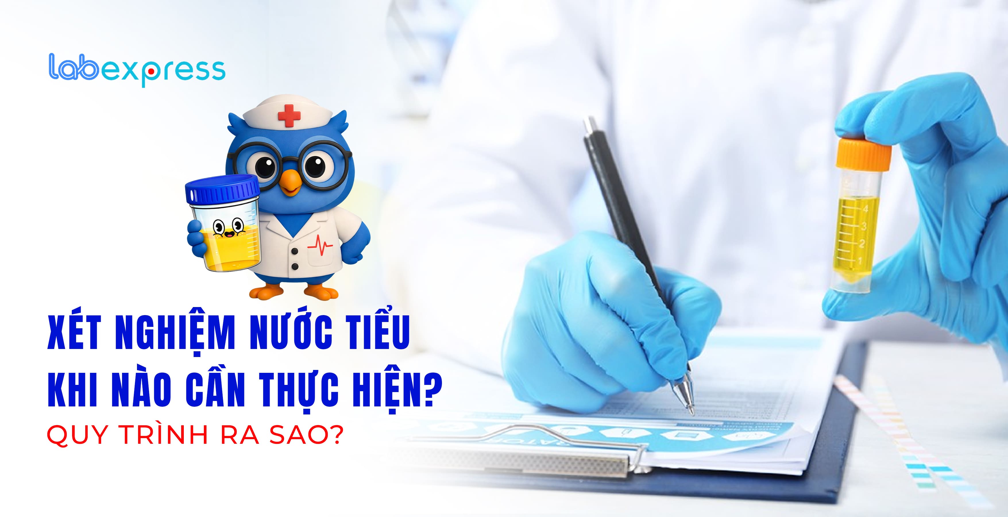 XÉT NGHIỆM NƯỚC TIỂU KHI NÀO CẦN THỰC HIỆN? QUY TRÌNH RA SAO?