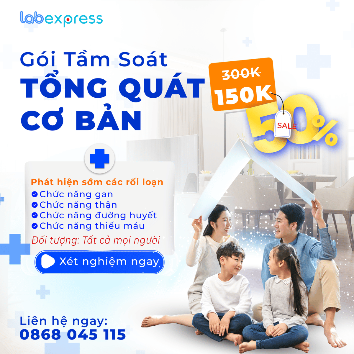 GÓI TẦM SOÁT TỔNG QUÁT CƠ BẢN