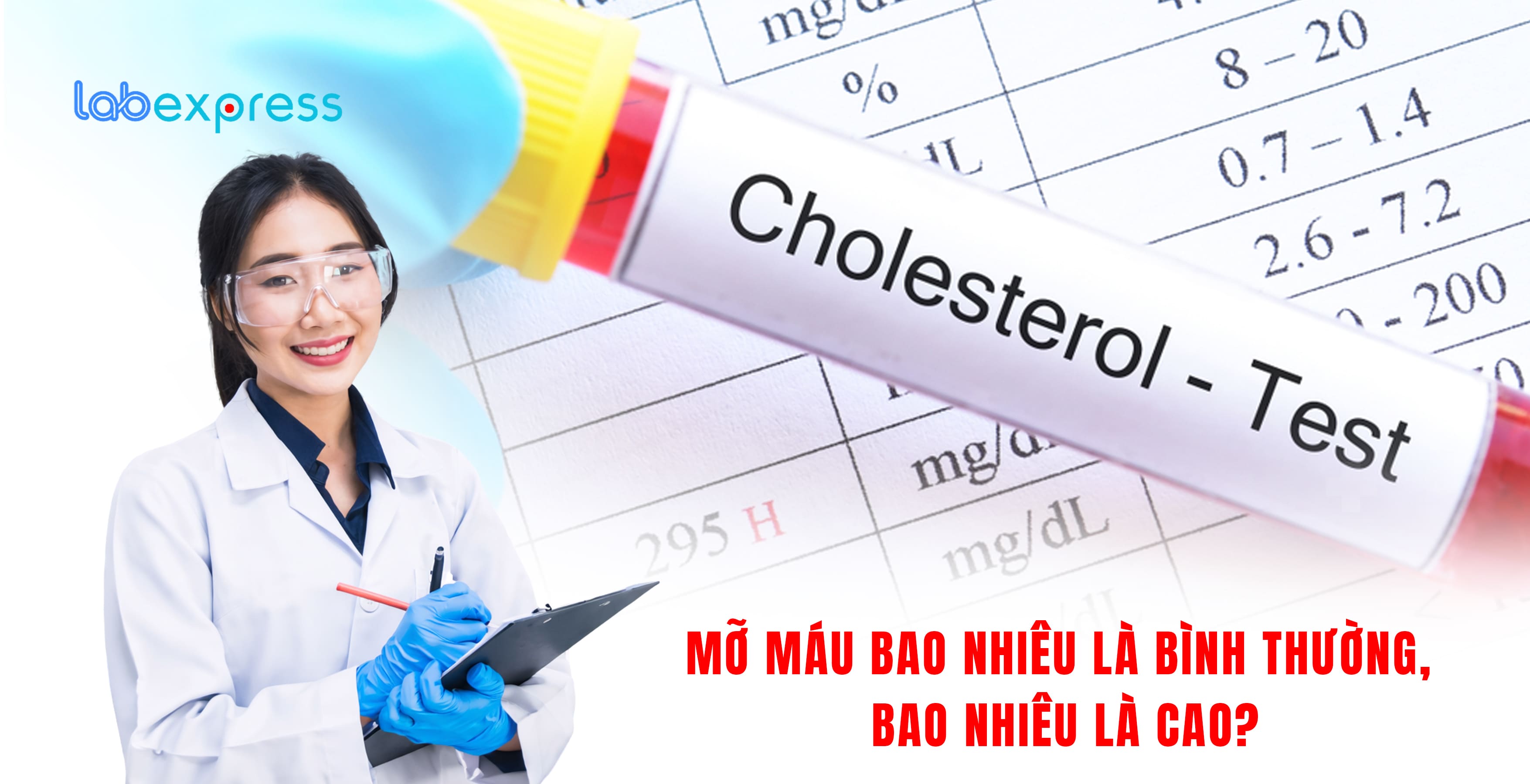 MỠ MÁU BAO NHIÊU LÀ BÌNH THƯỜNG, BAO NHIÊU LÀ CAO?